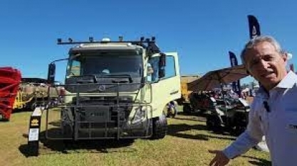 TMA e Volvo lançaram na Agrishow 2023 caminhão canavieiro autônomo modelo FMX de 380 cavalos