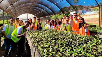 No Dia do Meio Ambiente, Tereos promove visita ao seu viveiro de mudas