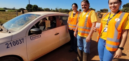 Alcoolvale realiza campanha Maio Amarelo