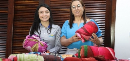 Enersugar doa cobertores ao Fundo Social de Solidariedade de Ibirarema