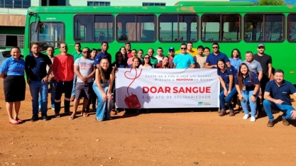 Agro Serra: Campanha incentiva a doação de sangue e disponibiliza ônibus para os colaboradores