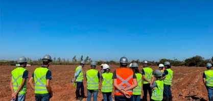uisa recebe estudantes durante visita técnica realizada neste sábado
