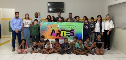 Projeto Estação das Artes foi lançado em novo horizonte com oficinas culturais gratuitas