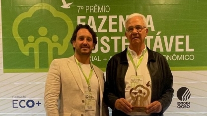 Produtor de cana da Socicana ganha prêmio de fazenda sustentável da Globo Rural