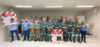 Usina Estiva: por mais segurança, colaboradores fazem treinamento em bloqueio de energias perigosas