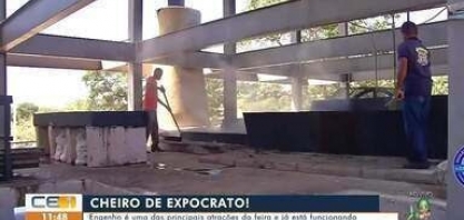 Engenho de cana é um dos principais atrativos da Expocrato 