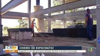 Engenho de cana é um dos principais atrativos da Expocrato 