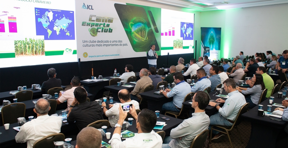 Resultados das pesquisas foram apresentados durante o Cana Expert Club, evento promovido pela ICL dedicado à cultura. Foto divulgação