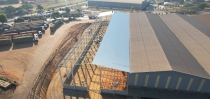 Usina Estiva amplia capacidade de armazenagem de açúcar e etanol