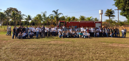 Tereos promove palestras educativas sobre prevenção de incêndio em escolas de cinco cidades da região