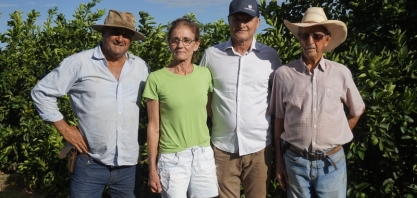 Com o suporte da Coopercitrus, citricultor garante alta produtividade em pequena área