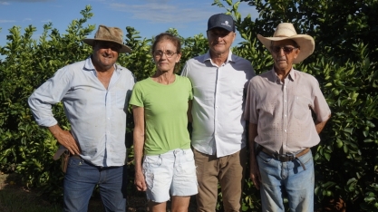 Com o suporte da Coopercitrus, citricultor garante alta produtividade em pequena área