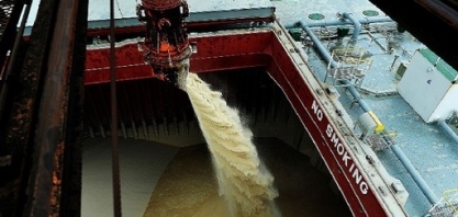 Volume de açúcar programado para exportação nos portos chega a 3,2 mi t