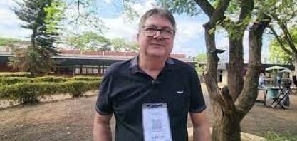 Edmilson Gomes Leal, gerente de Manutenção Automotiva da Ferrari Agroindústria, visita a Fibraw
