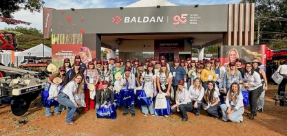 6ª Expedição Cana Substantivo Feminino visita estande da Baldan na Fenasucro & Agrocana