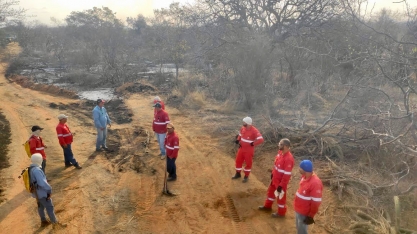 Brigada da Agrovale ajuda a apagar incêndios em cerca de 800 hectares de caatinga