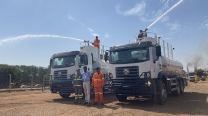 Diana Bioenergia adquire caminhões pipas e reforça compromisso ambiental