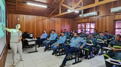 Usina Estiva: colaboradores recebem orientações sobre ergonomia