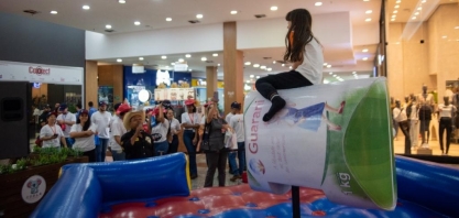Açúcar Guarani leva ativação “saquinho mecânico” para o North Shopping
