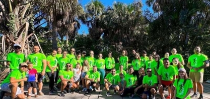 Caminhada pela saúde para conscientiza colaboradores