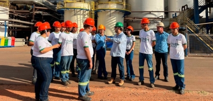 Viralcool - Unidade Castilho realiza visita técnica com jovens aprendizes
