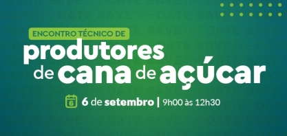Encontro Técnico de Produtores de Cana-de-Açúcar discute o papel do produtor na transição energética; evento tem a parceria da UDOP com o SIRAN e a VIVA+