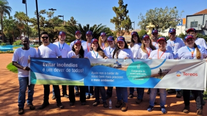 Tereos promove ação para conscientizar população sobre prevenção a incêndios