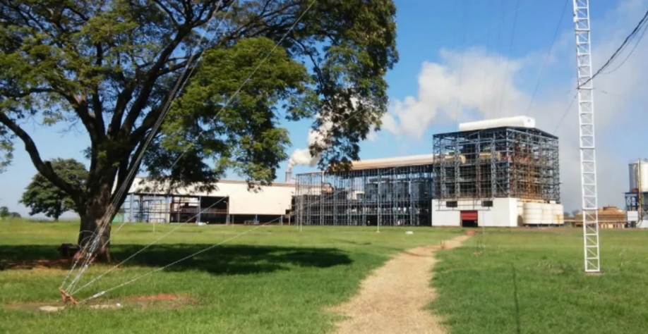 Usina de açúcar em Buritama — Foto: Reprodução