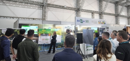 Pesquisa agropecuária apresenta aplicativo AgroTag e a solução GeoABC+ no Solos Floripa 2023