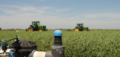 Gotejamento subterrâneo revoluciona produção de pastagem e rotação de cultivos