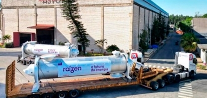 Raízen recebe maior peça para produção de Etanol de Segunda Geração em Barra Bonita: Obras avançam conforme esperado