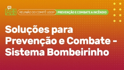 Pedra Agroindustrial apresenta soluções de prevenção e combate de incêndios na reunião de Comitê Técnico de Gestão da UDOP