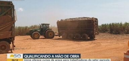Usina de etanol em Mineiros investe em curso de capacitação para comunidade