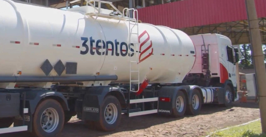 A unidade tem capacidade de produção de 1 milhão de litros de biodiesel por dia, o que eleva a capacidade total da companhia para 1,85 milhão de litros por dia (Imagem: Divulgação/ Site da 3tentos)