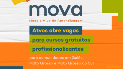 Atvos abre vagas para cursos profissionalizantes gratuitos em Goiás, Mato Grosso e Mato Grosso do Sul