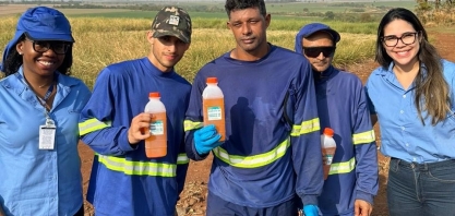 Nessa onda de calor, usina promove a hidratação de colaboradores