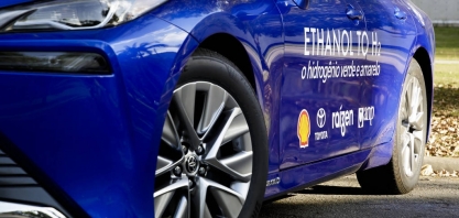 Conheça o carro que será abastecido com o primeiro hidrogênio de etanol do mundo
