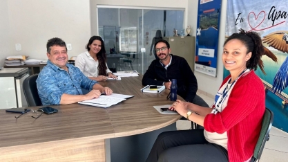 Alcoolvale participa de reunião com Sec. de Meio Ambiente de Aparecida do Taboado