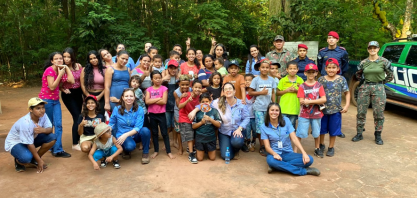 Rio Amambai Agroenergia promove encontro de educação ambiental no Parque Cumandaí
