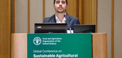Solinftec apresenta Solix em evento da FAO em Roma, na Itália
