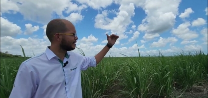 Por meio do sistema de baixa pressão é possível colocar microoganismos na folha da cana e no solo
