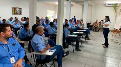 Rio Amambai Agroenergia realiza quarta etapa de capacitação ambiental com foco no combate a dengue