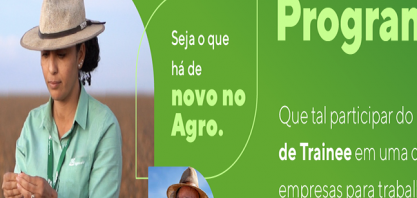 SLC Agrícola recebe inscrições para o Programa de Trainee 2023