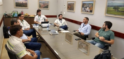 Alcoolvale visita a Bioenergética Aroeira