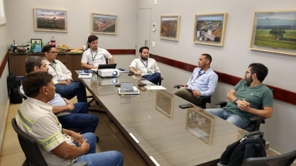 Alcoolvale visita a Bioenergética Aroeira