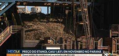Bom desempenho das lavouras de cana de açúcar faz preço do etanol cair