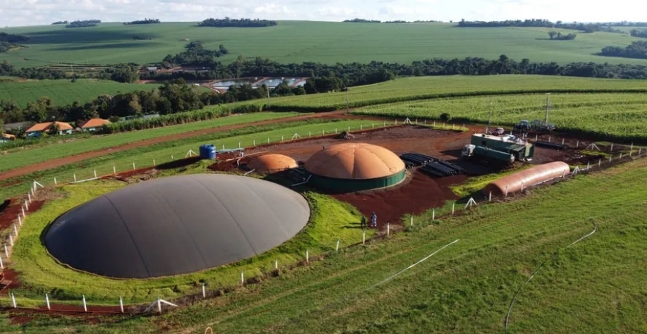 Usina de biogás — Foto: Divulgação