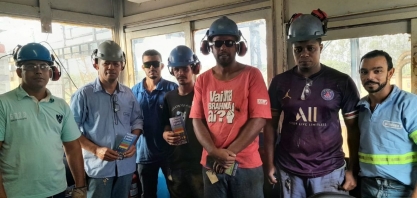 Alcoolvale: Meio Ambiente realiza DDS com equipe da moenda