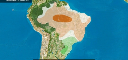 Previsão do clima no Brasil para dezembro de 2023