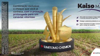 Sumitomo Chemical lança solução com fórmula exclusiva contra cigarrinha-da-cana